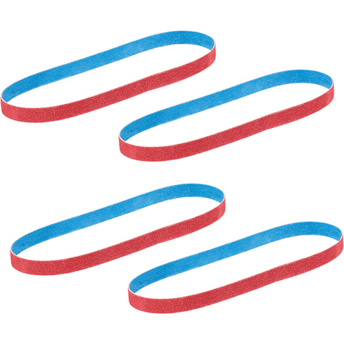 Bandfile Belts, 3/8" W x 13" L, Ceramic, Variety Grit Air Extreme Inc.