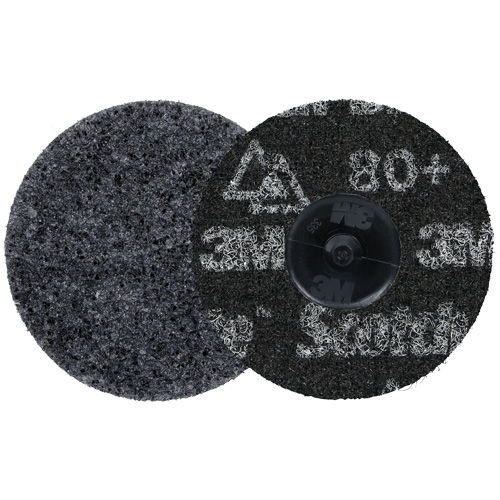 Scotch-Brite Roloc Precision Heavy Duty Surface Conditioning Disc, HD-DR, 3" Dia., 80+ Grit, Ceramic Air Extreme Inc.