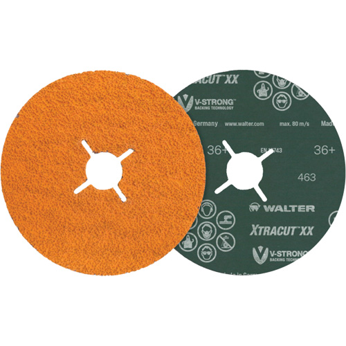 Disque XTRACUT XX, C&eacute;ramique, 36+, 6" Dia x 7/8" Arbre Air Extreme Inc.