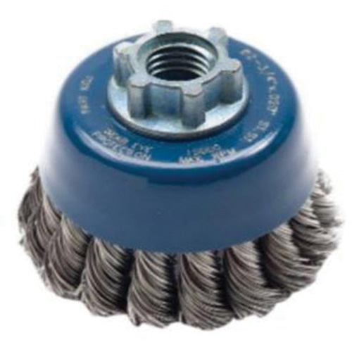 Brosse-boisseau &agrave; fils nou&eacute;s, 2-3/4" dia. x 5/8"-11 arbre Air Extreme Inc.