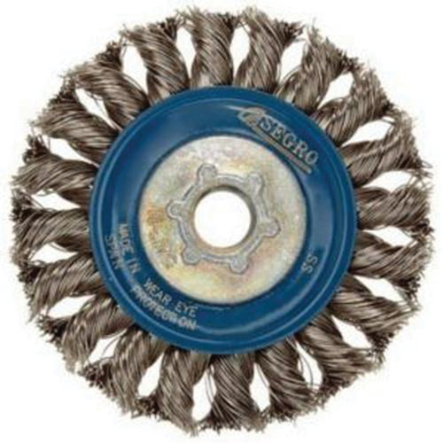 Roue compl&egrave;te de c&acirc;ble de torsion, Dia. 5", Fils 0,02", Arbre 5/8"-11, Acier inoxydable Air Extreme Inc.