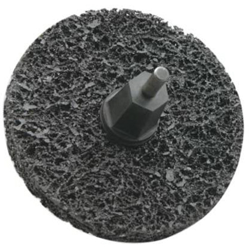 Bear-Tex&reg; Rapid Strip Non-Woven Quick-Change Disc, 3" Dia., Extra Coarse Grit, Silicon Carbide Air Extreme Inc.