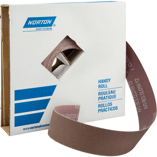 Metalite&reg; K225 Shop Rolls, Aluminum Oxide, 1-1/2" W x 150' L, 40 Grit Air Extreme Inc.