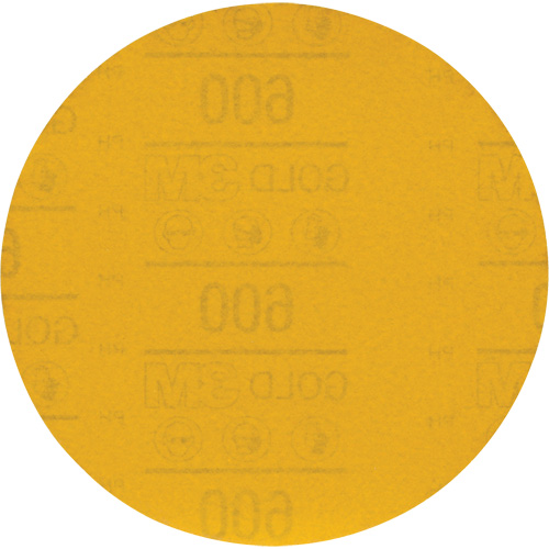 Hookit Gold Abrasive Disc 09260, 6" Dia., 600 Grit, Aluminum Oxide, C-Weight Air Extreme Inc.