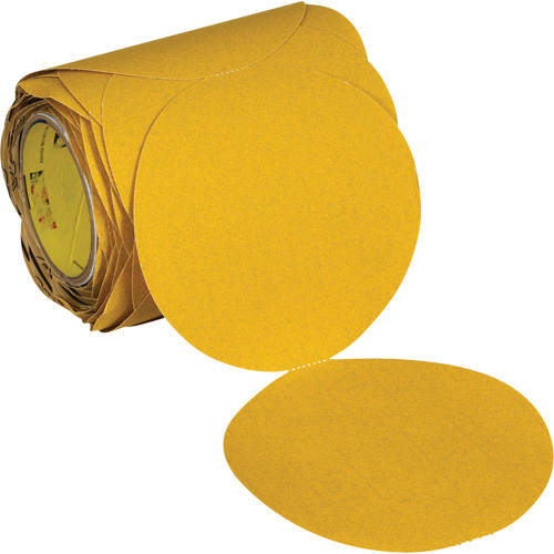 Disque abrasif dor&eacute; en rouleau Stikit 09312, 6" dia., Grain 120, Oxyde d'aluminium Air Extreme Inc.