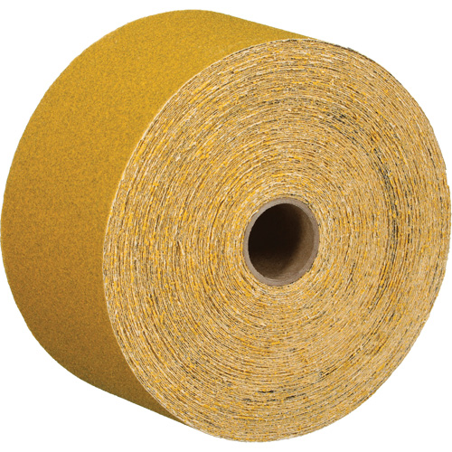 Feuille abrasive dor&eacute;e en rouleau Stikit 02785, Oxyde d'aluminium, 2-3/4" la x 135' lo, Grain 220 Air Extreme Inc.