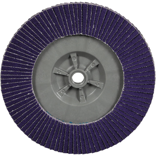 Cubitron 3 Flat Flap Disc with Quick Change 1169F, 6" x 5/8"-11, Type T27, 80+ Grit, Ceramic Air Extreme Inc.