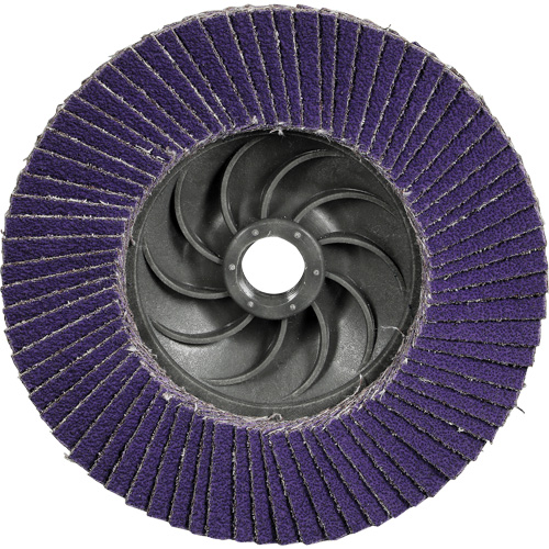 Cubitron 3 Flat Flap Disc with Quick Change 1169F, 4-1/2" x 5/8"-11, Type T27, 80+ Grit, Ceramic Air Extreme Inc.