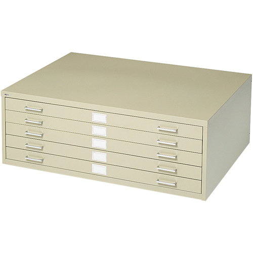 Steel Plan Files, 5 Drawers, 53-3/8" W x 41-3/8" D x 16-1/2" H Air Extreme Inc.