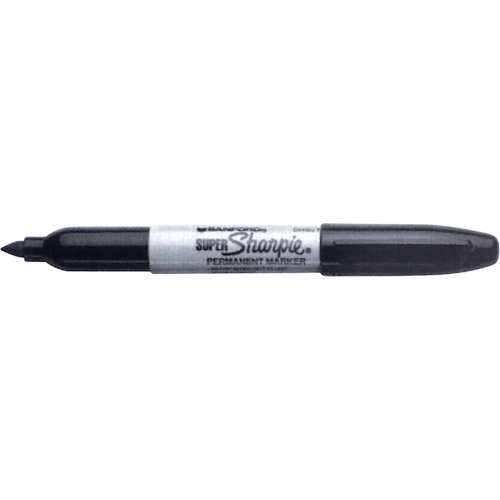 Permanent Markers - Super, Black, Fine Tip Air Extreme Inc.