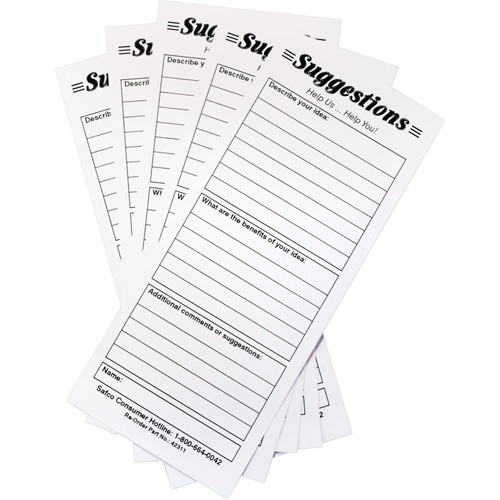 Suggestion Boxes - Suggestion Cards, 25/pkg Air Extreme Inc.