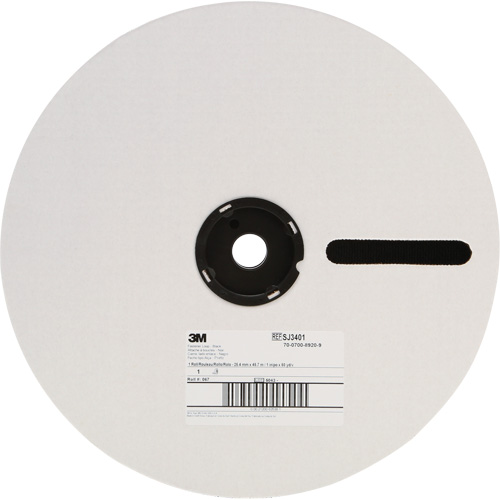 Fastener, Loop, 50 yds x 5/8", Adhesive, Black Air Extreme Inc.