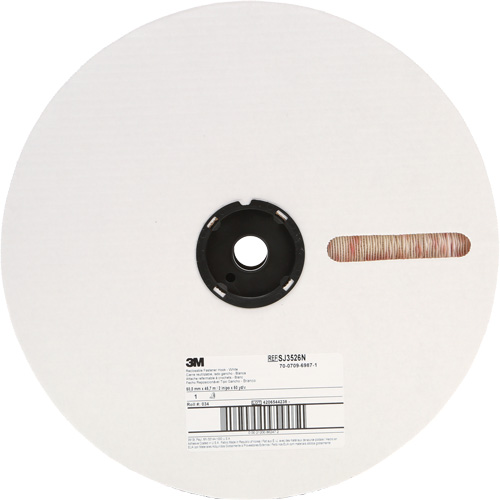 Fastener, Loop, 50 yds x 2", Adhesive, White Air Extreme Inc.