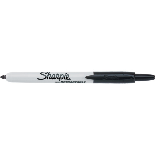 Retractable Permanent Marker, Black, Fine Tip Air Extreme Inc.