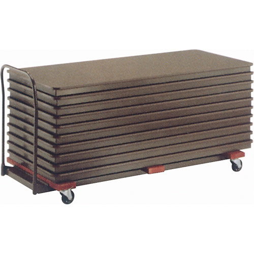 Chariots de table empilables plats, 74" la x 31,25" p x 36,25" h Air Extreme Inc.