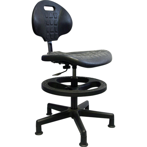 Si&egrave;ges ergonomiques robustes, Polyur&eacute;thane, Noir, Capacit&eacute; 250 lb Air Extreme Inc.