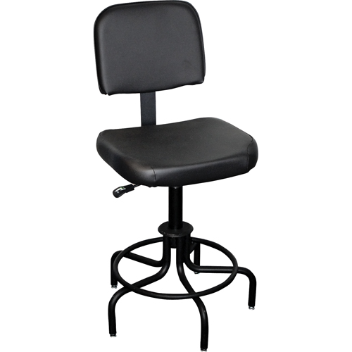 Tabouret avec dossier de s&eacute;rie 6000, Stationnaire, Ajustable Hauteur, Capacit&eacute; 250 lb Air Extreme Inc.