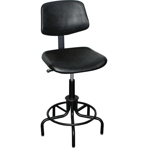 Tabouret avec dossier de s&eacute;rie 6000, Stationnaire, Ajustable Hauteur, Capacit&eacute; 250 lb Air Extreme Inc.