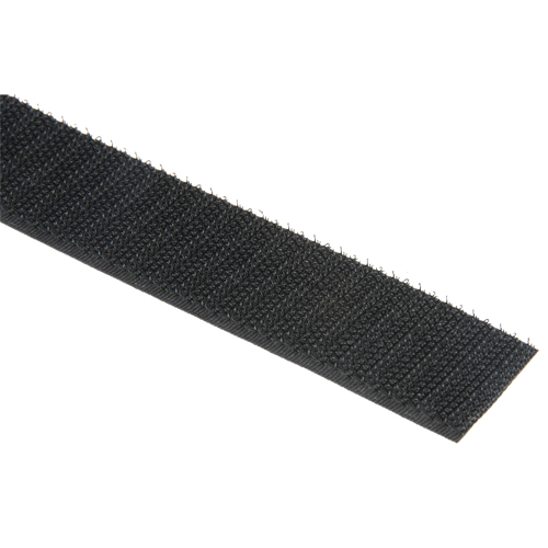 Fastener Strip, Hook, 50 yds x 1", Sew-On, Black Air Extreme Inc.