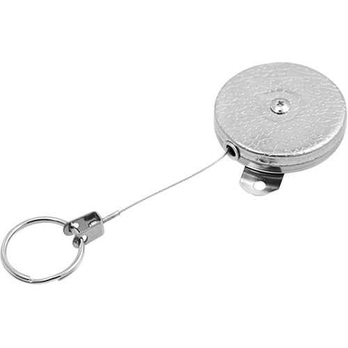 Porte-cl&eacute;s autor&eacute;tractables #487-HD, Chrome, C&acirc;ble 48", Fixation Support pour montage Air Extreme Inc.