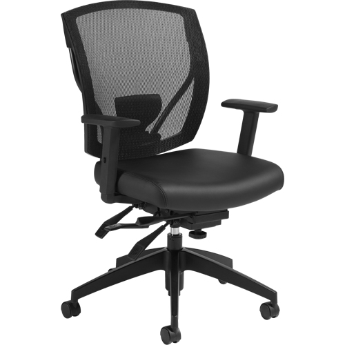 Chaises &agrave; bras Multi-Tilter, Vinyle, Noir, Capacit&eacute; 300 lb Air Extreme Inc.