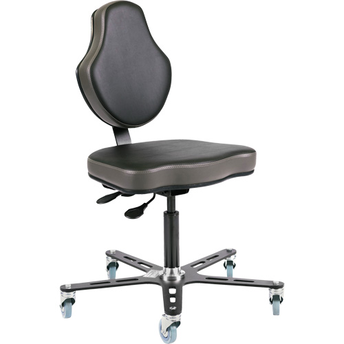 Vega Multi-Tilt Ergonomic Chair, Mobile, Adjustable, Vinyl Seat, Black/Grey Air Extreme Inc.