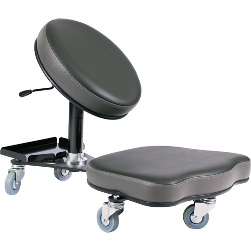 Flex Ergonomic Chair, Vinyl, Black/Grey Air Extreme Inc.