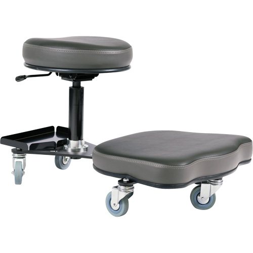 Flex Ergonomic Chair, Vinyl, Black/Grey Air Extreme Inc.