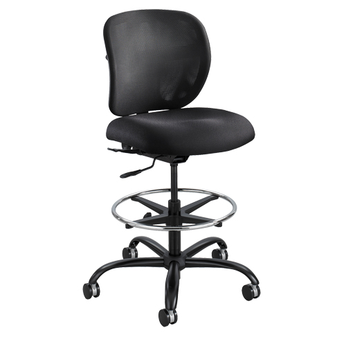 Vue Heavy-Duty Stool, Nylon, Black, 350 lbs. Capacity Air Extreme Inc.