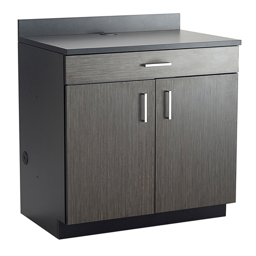 Armoire modulaire de base, M&eacute;lamine, 39" h x 36" la x 25" P, Nuit d'Asie/noir Air Extreme Inc.