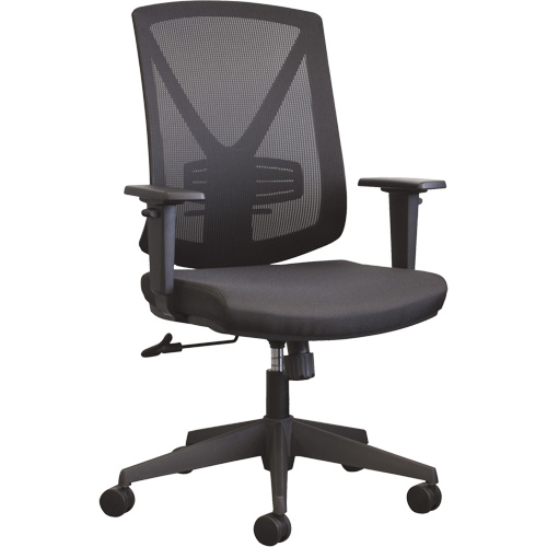 Activ A-47 Synchro Office Chair, Fabric, Black, 275 lbs. Capacity Air Extreme Inc.