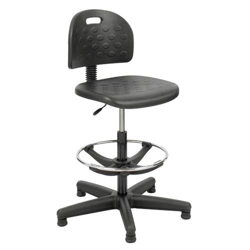 Soft Tough Stool, Stationary, Adjustable Height, 250 lbs. Capacity Air Extreme Inc.