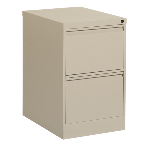 Classeur vertical, Acier, 2 tiroirs, 18-1/7" la x 25" p x 29" h, Beige Air Extreme Inc.