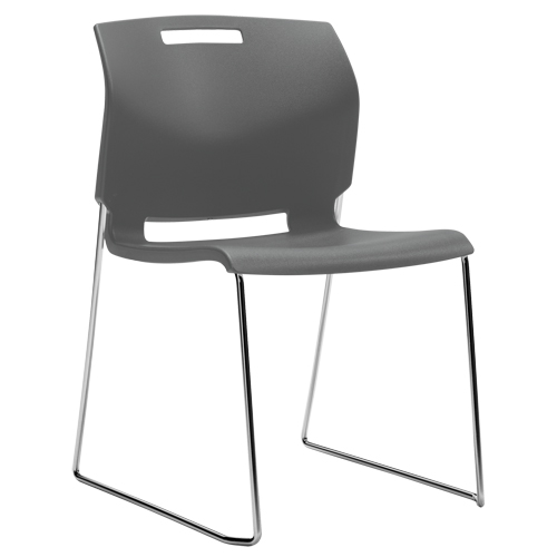 Chaise, Plastique, Hauteur 32-1/2", Capacit&eacute; 300 lb, Gris Air Extreme Inc.