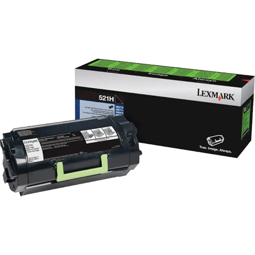 Cartouche d'encre en poudre haut rendement 521H pour imprimante laser, Nouveau, Noir Air Extreme Inc.