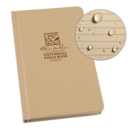 Bound Book, Hard Cover, Tan, 160 Pages, 4-5/8" W x 7-1/4" L Air Extreme Inc.