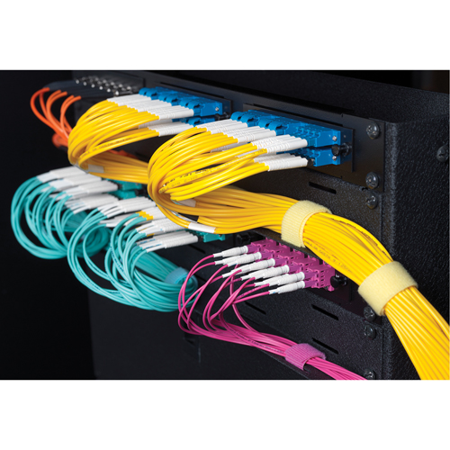 Ruban pour gestion des c&acirc;bles One-Wrap, Boucle et crochet, 25 vg x 3/4", Auto-aggripant, Orange Air Extreme Inc.