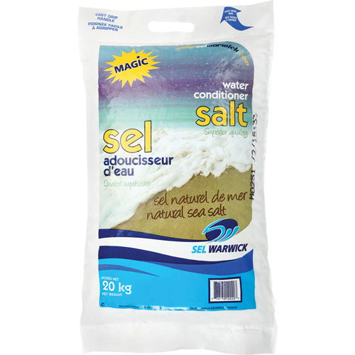 Sel adoucisseur d'eau Magic, 44,1 lb (20 kg), Sac Air Extreme Inc.