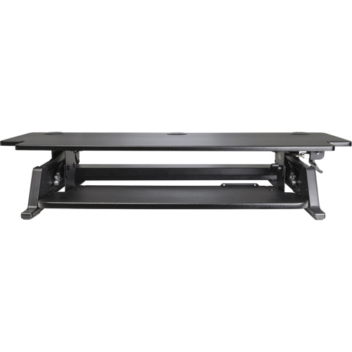 Poste de travail assis-debout Goya, Mod&egrave;le de bureau, 20" h x 42" la x 16" p, Noir Air Extreme Inc.