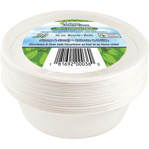 Bol compostable Eco Guardian Air Extreme Inc.