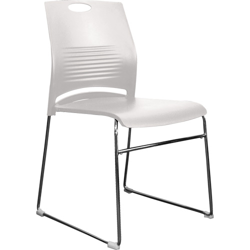 Activ Series Stacking Chairs, Plastic, 23" High, 275 lbs. Capacity, White Air Extreme Inc.