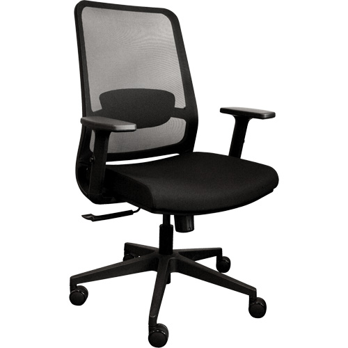Activ Series Synchro-Tilt Office Chair, Fabric/Mesh, Black, 275 lbs. Capacity Air Extreme Inc.