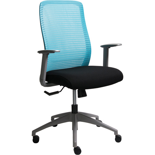 Era Series Adjustable Office Chair, Fabric/Mesh, Blue, 275 lbs. Capacity Air Extreme Inc.