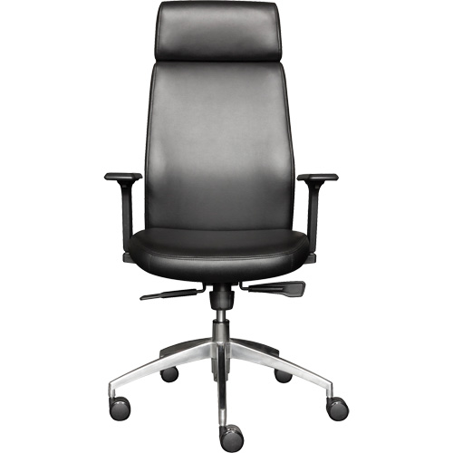 Activ Series High Back Executive Chair, Polyurethane/Vinyl, Black, 275 lbs. Capacity Air Extreme Inc.