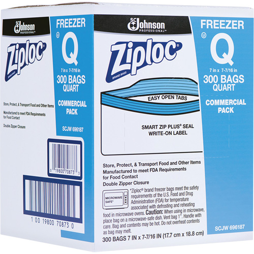 Sacs de cong&eacute;lation Ziploc Air Extreme Inc.