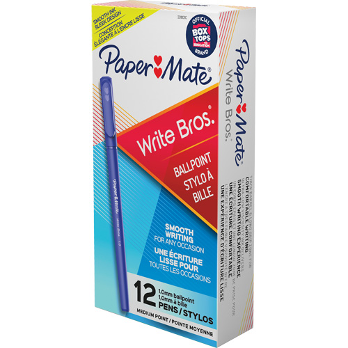 Paper Mater&reg; Write Bros&reg; Ball Point Pen, Blue, 1 mm Air Extreme Inc.