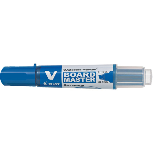 Marqueur effaçable &agrave; sec Vboard Master, Bleu, Pointe Ciseau Air Extreme Inc.