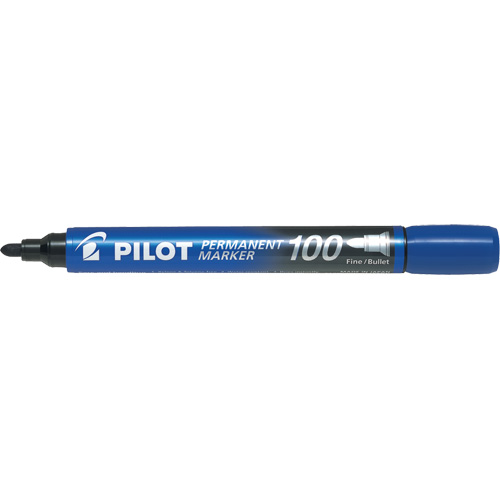 Series 100 Permanent Marker, Bullet, Blue Air Extreme Inc.