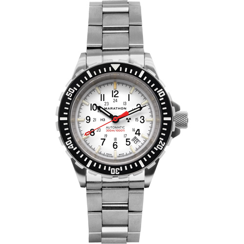 Grande montre automatique de plong&eacute;e &eacute;dition arctique GSAR avec bracelet en acier inoxydable, Num&eacute;rique, &agrave; piles, 41 mm, Argent Air Extreme Inc.