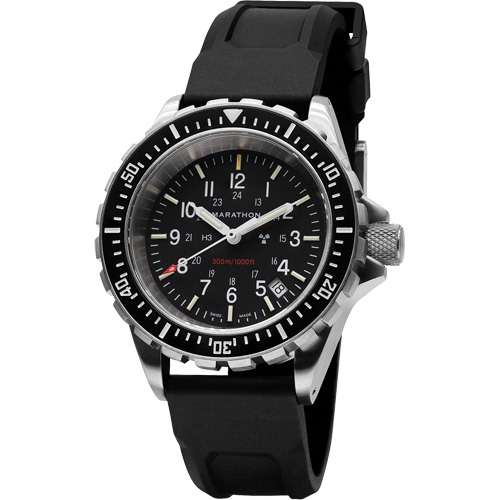 Grande montre automatique de plong&eacute;e, Num&eacute;rique, &agrave; piles, 41 mm, Noir Air Extreme Inc.